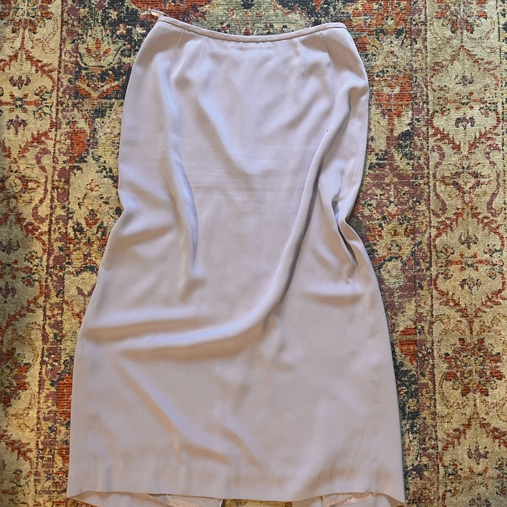 Casual Lavender Women's Midi Skirt